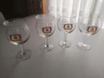Drinkglazen - 4 Kriekglazen Lambic St. Louis, Enlèvement ou Envoi