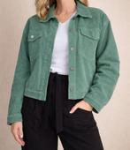 Veste verte velours, Enlèvement ou Envoi, Comme neuf, Taille 36 (S), Vert