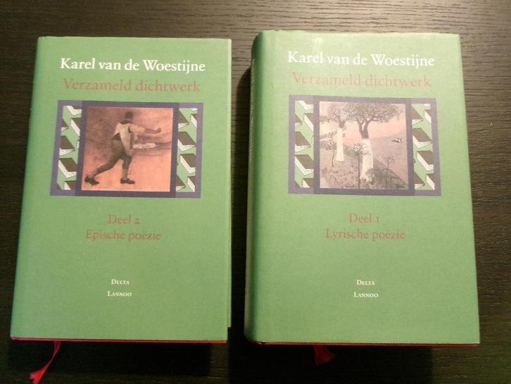 Karel van de Woestijne  -Verzameld dichtwerk Deel 1 + 2-, Boeken, Gedichten en Poëzie, Ophalen of Verzenden