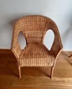 IKEA Agen rieten fauteuil/rietenstoel, Tuin en Terras, Tuinstoelen, Ophalen, Gebruikt, Wicker, Stapelbaar