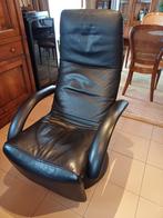Jori Yoga fauteuil  in prima staat, Huis en Inrichting, Fauteuils, Ophalen, Zo goed als nieuw, Leer