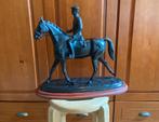 Brons paard met ruiter 10kg, Ophalen of Verzenden, Brons