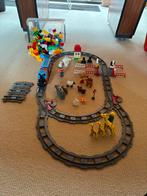 Duplo trein en zoo / blokken, Kinderen en Baby's, Speelgoed | Duplo en Lego, Duplo, Zo goed als nieuw, Ophalen