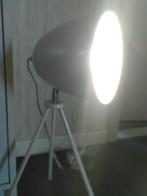 Vintage tafellamp (wit), Ophalen, Zo goed als nieuw, Minder dan 50 cm