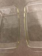 2 pyrex rechthoekige ovenschalen, Ophalen, Zo goed als nieuw