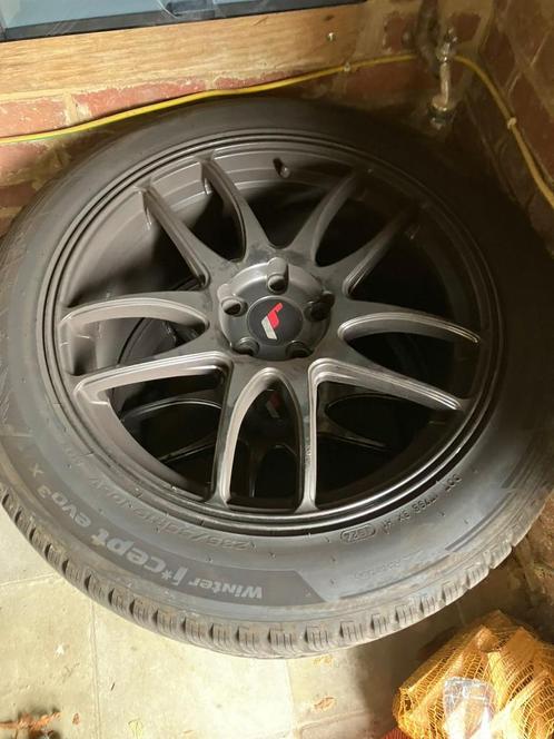 JR wheels velgen 19" met winterbanden, Auto-onderdelen, Banden en Velgen, Velg(en), Winterbanden, 19 inch, 235 mm, Personenwagen