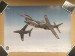 Poster : F-16  -  Alpha jet., Verzamelen, Ophalen of Verzenden, Nieuw, Kaart, Foto of Prent