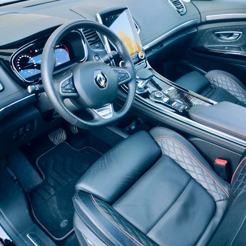 Renault espace, zwart, 1ste eigenaar, full option, Auto's, Renault, Particulier, 360° camera, 4x4, Aangepast voor mindervaliden