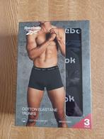 Pack de 3 boxers neufs Reebok L (modèle Lamont), Noir, Enlèvement ou Envoi, Reebok, Boxer