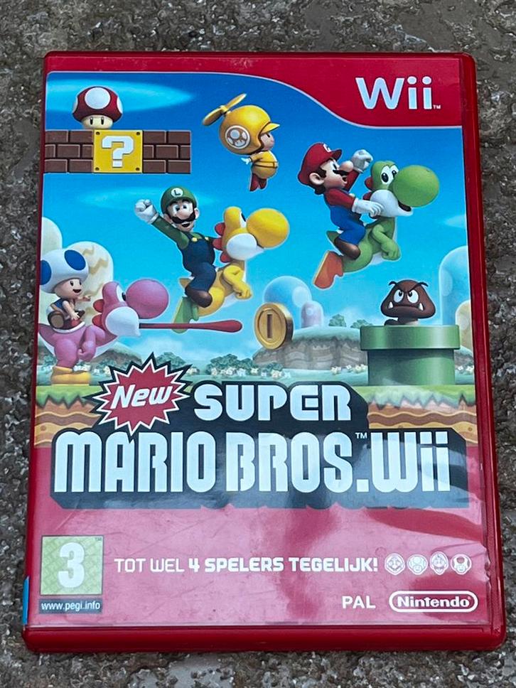 New Super Mario Bros., Wii, Games en Spelcomputers, Games | Nintendo Wii, Platform, Vanaf 3 jaar, Ophalen