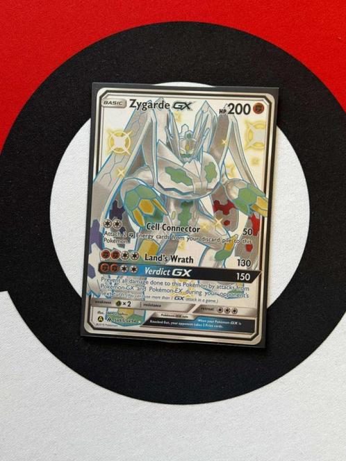 Pokémon - Hidden Fates - Zygarde GX (SV65/SV94) - NM, Hobby en Vrije tijd, Verzamelkaartspellen | Pokémon, Zo goed als nieuw, Losse kaart