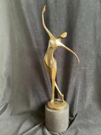 Bronzen abstracte dame 53cm! Milo/stempel groot zuiver brons, Ophalen of Verzenden