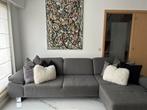 Zetel met kussen 250€, Ophalen, 250 tot 300 cm, Gebruikt, Hoekbank