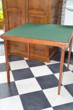 kaarttafeltje bridgetafel, Ophalen