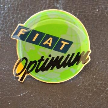 Épingler la marque de voiture Fiat Optimum, Enlèvement ou Envoi, Comme neuf, Marque, Insigne ou Pin's