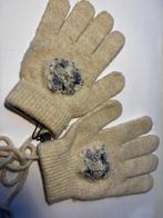 geborduurde witte handschoentjes met parels, Kinderen en Baby's, 134 t/m 140, Nieuw, Handschoenen, Verzenden