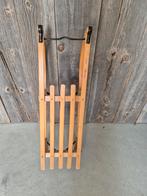 Vintage houten slee, Ophalen, Zo goed als nieuw
