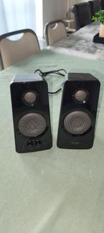 Trust Tytan 2.0 - PC Speakerset - Zwart, Ophalen of Verzenden, Nieuw, Audiokanaal 2, TRUST