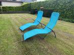 ligstoelen, Tuin en Terras, Ligbedden, Ophalen, Zo goed als nieuw, Aluminium