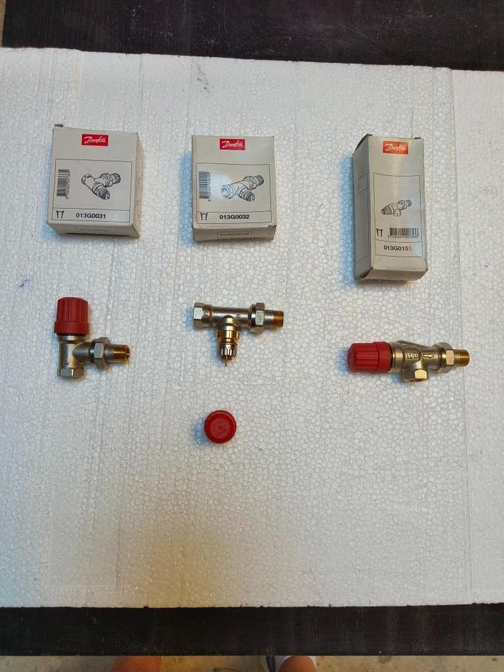 Vannes thermostatiques DANFOSS, Doe-het-zelf en Bouw, Verwarming en Radiatoren, Nieuw, Thermostaat, Ophalen