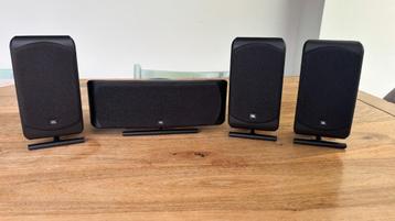 JBL SCS 200.5 – center + 3 speakers (subwoofer defect) beschikbaar voor biedingen