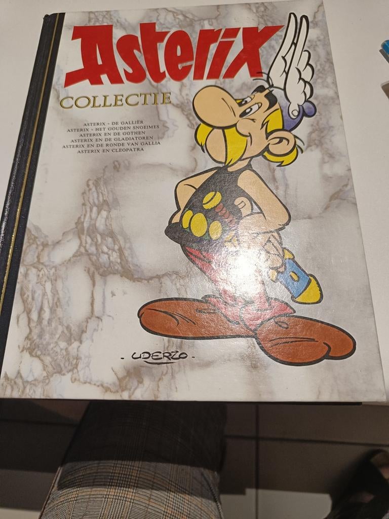 Asterix collectie, Boeken, Ophalen