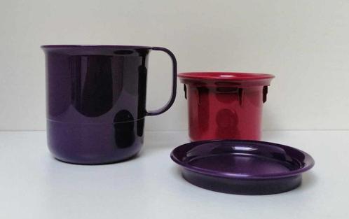 Tupperware Tasse - Mugs + Filtre à Thé - Mauve, Maison & Meubles, Cuisine| Tupperware, Neuf, Boîte, Violet, Rouge, Enlèvement ou Envoi