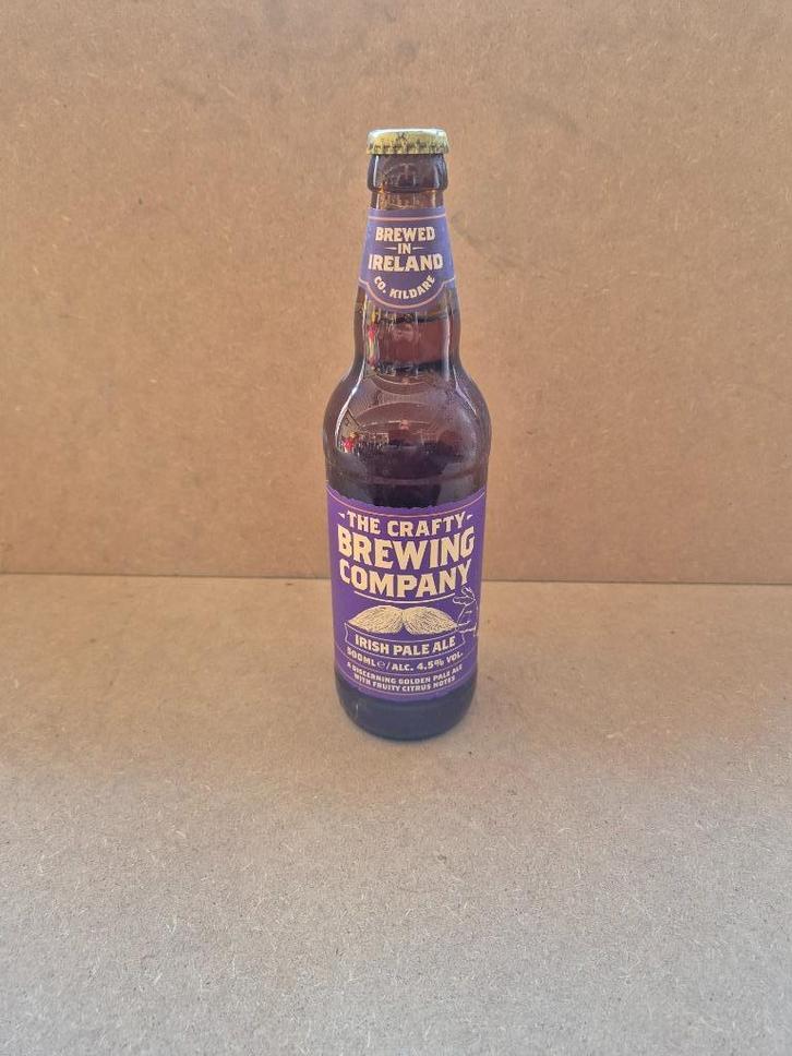 Bouteille de bière  The Crafty irish pale ale, Verzamelen, Biermerken, Gebruikt, Flesje(s), Overige merken, Ophalen of Verzenden