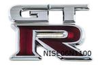 Nissan GTR embleem tekst ''GT R'' achterzijde Origineel!  84, Envoi, Neuf, Nissan