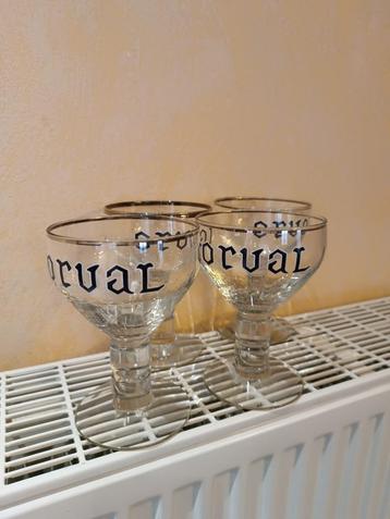 A vendre 4 verres orval