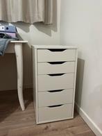 Ikea alex ladekast wit, Huis en Inrichting, Kasten | Ladekasten, Ophalen, Overige materialen, Minder dan 50 cm, 5 laden of meer