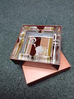 Kristalglazen asbak met ontwerp Gesa Sander by Ritzenhoff, Verzamelen, Ophalen of Verzenden, Nieuw, Asbak