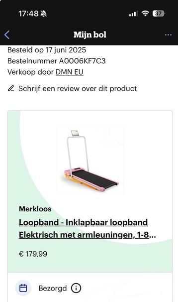 Inklapbare loopband, Enlèvement, Neuf, Tapis roulant