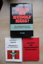 Lot 3 boeken catalogen Blankwaffen Kentekens Rudolf Hess, Verzamelen, Militaria | Tweede Wereldoorlog, Overige soorten, Boek of Tijdschrift