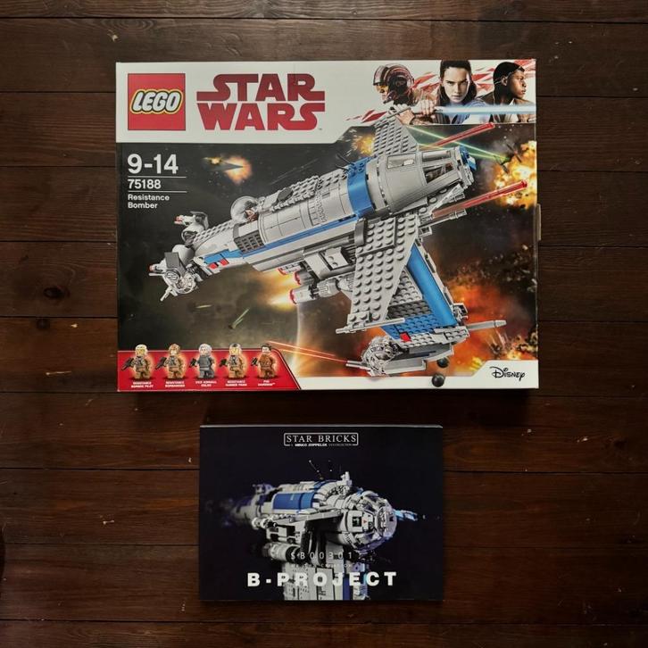 Star wars 75192 + starbricks handleiding SB003001 UCS MOC, Kinderen en Baby's, Speelgoed | Duplo en Lego, Zo goed als nieuw, Lego