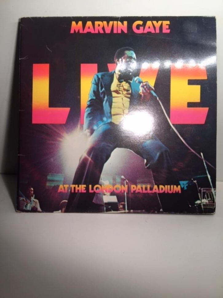 LP - Marvin Gaye - Live At The London Palladium ( 2 x LP Gat, Cd's en Dvd's, Vinyl | Rock, Zo goed als nieuw, Poprock, 12 inch