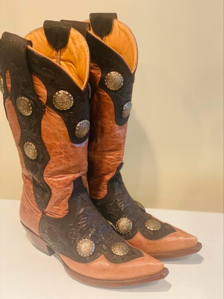 OLD GRINGO western boots handgemaakt (38,5), Kleding | Dames, Schoenen, Ophalen of Verzenden
