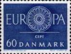 Timbre-poste Danemark Europe 1960 MNH, Danemark, Enlèvement ou Envoi, Non oblitéré