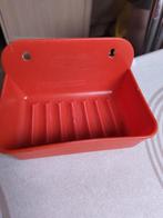 vintage zeepbakje oranje jaren 60 70, Ophalen of Verzenden