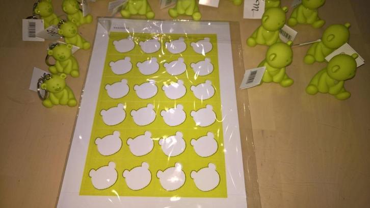 Beertje Stippel limoengroen collectie UITVERKOOP, Kinderen en Baby's, Kraamcadeaus en Geboorteborden, Nieuw, Kraamcadeau, Ophalen of Verzenden