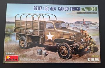 G7117 1.5t,  Cargo truck with winch beschikbaar voor biedingen