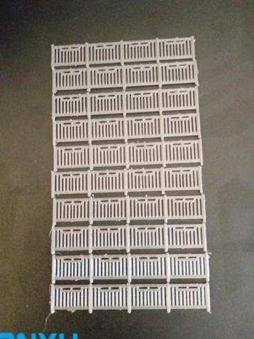 Decoratie 10 barrières HO NMBS voor Marklin Roco trein beschikbaar voor biedingen