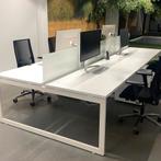 Design bureau eiland voor 2 of 4 personen en/of 6 personen, Ophalen, Zo goed als nieuw, Bureau