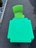 Kinder stoel + tafeltje, Ophalen, Gebruikt