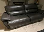 lederen relax zetel 2 stuks 3 zit, Huis en Inrichting, Zetels | Zetels, Ophalen, Driepersoons, Leer, Zo goed als nieuw