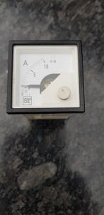 Analoge paneelmeters AC   5A  10 A   15A, Ophalen of Verzenden, Zo goed als nieuw