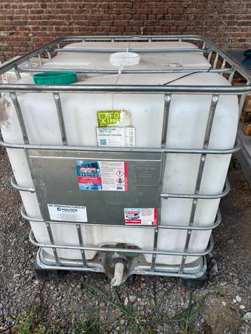 3 cubis 1000l alimentaire beschikbaar voor biedingen