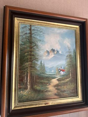 Quidousse schilderij natuur, Enlèvement