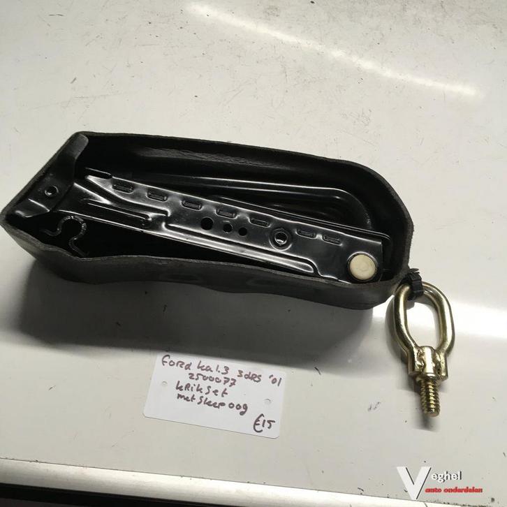 Ford Ka 2001 wagennr 2500077 Krik met sleepoog, Autos : Divers, Outils de voiture, Utilisé, Enlèvement ou Envoi