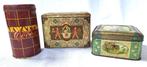 Set van 3 oude blikken – Kwatta cacao, Côte d’Or & Cocoa, Verzamelen, Ophalen of Verzenden, Gebruikt, Overige merken